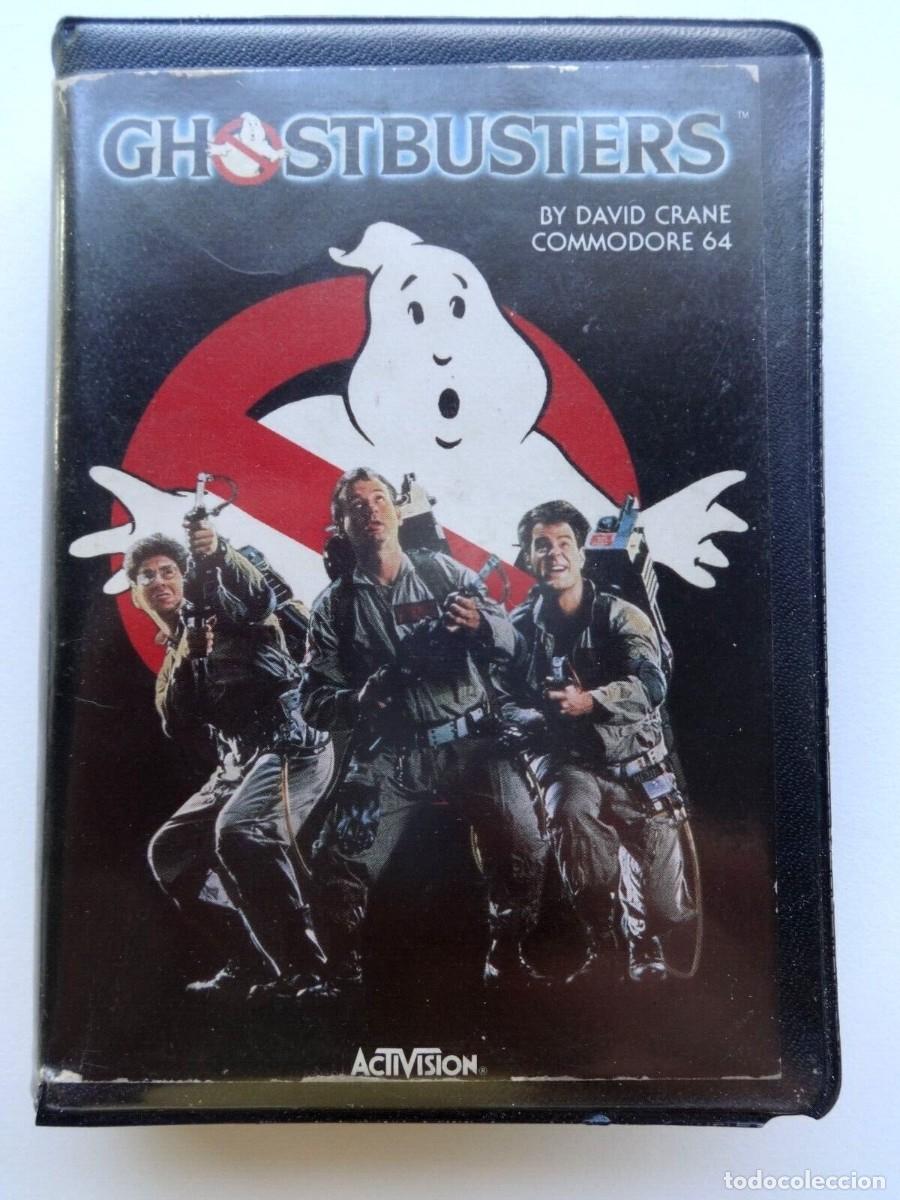 Videojuegos y consolas: GHOSTBUSTERS ACTIVISION LOS CAZAFANTASMAS COMMODORE 64 COMMODORE 128 CBM 64 C64 - Foto 1