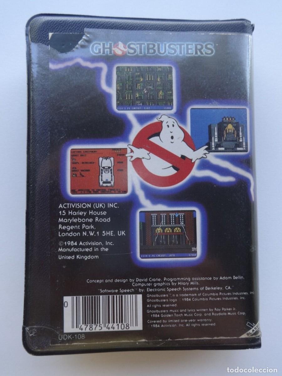 Videojuegos y consolas: GHOSTBUSTERS ACTIVISION LOS CAZAFANTASMAS COMMODORE 64 COMMODORE 128 CBM 64 C64 - Foto 4