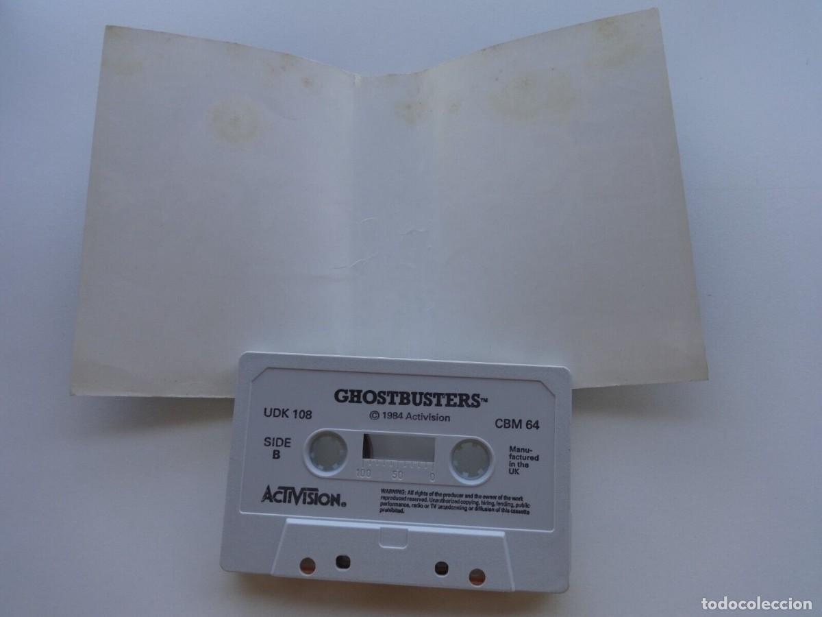 Videojuegos y consolas: GHOSTBUSTERS ACTIVISION LOS CAZAFANTASMAS COMMODORE 64 COMMODORE 128 CBM 64 C64 - Foto 7