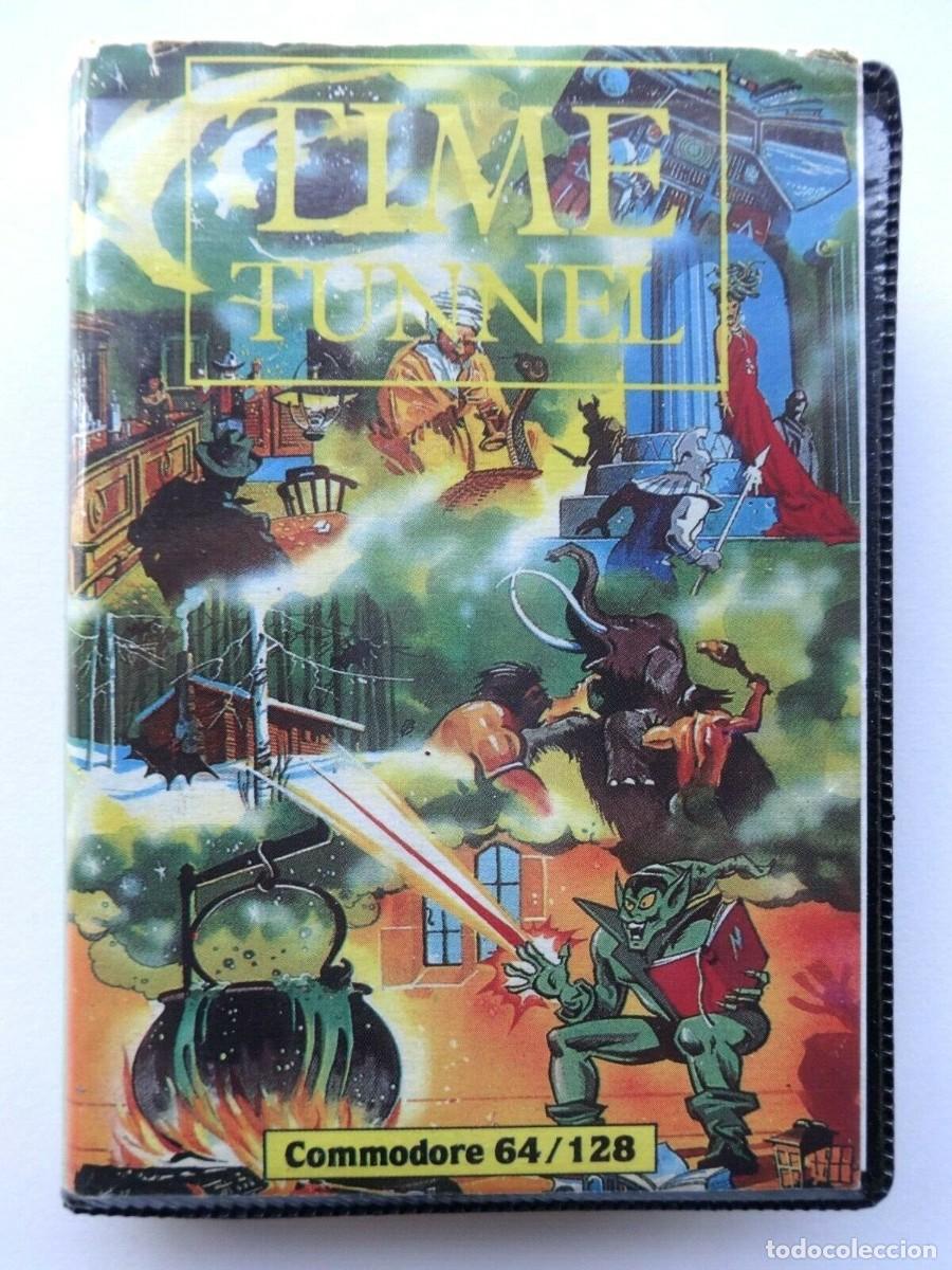 Videojuegos y consolas: TIME TUNNEL VERSION ESPA&Ntilde;OLA COMMODORE 64 128 C64 C128 CBM 64 CBM 128 - Foto 1