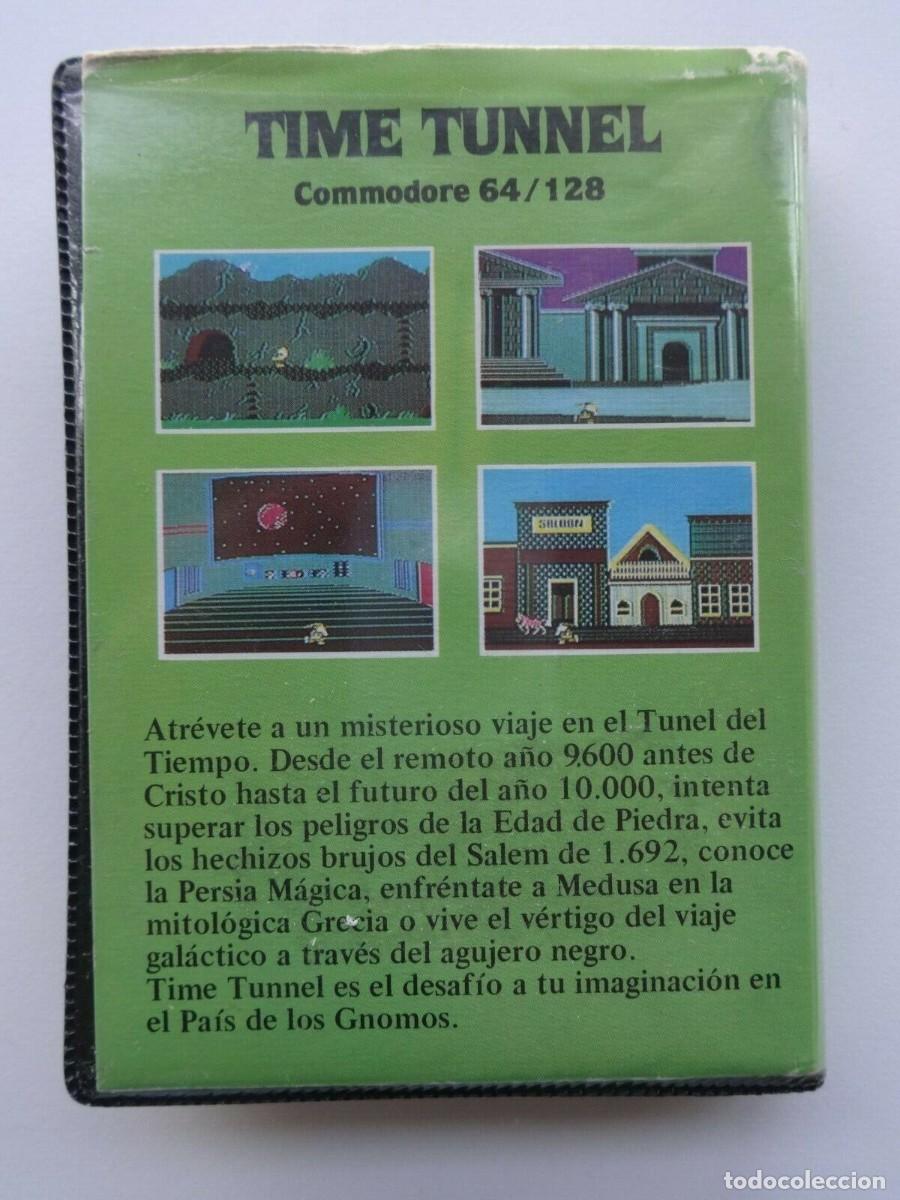 Videojuegos y consolas: TIME TUNNEL VERSION ESPA&Ntilde;OLA COMMODORE 64 128 C64 C128 CBM 64 CBM 128 - Foto 3