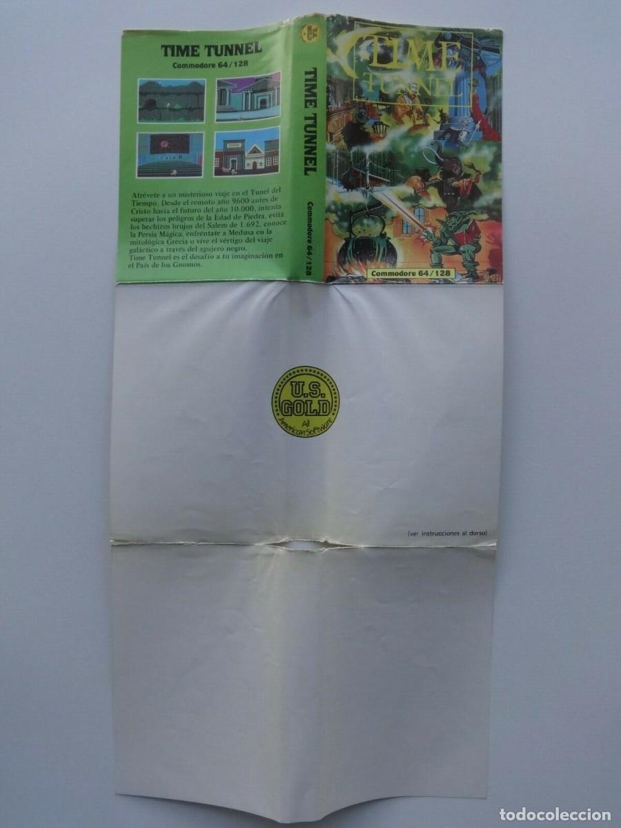 Videojuegos y consolas: TIME TUNNEL VERSION ESPA&Ntilde;OLA COMMODORE 64 128 C64 C128 CBM 64 CBM 128 - Foto 6