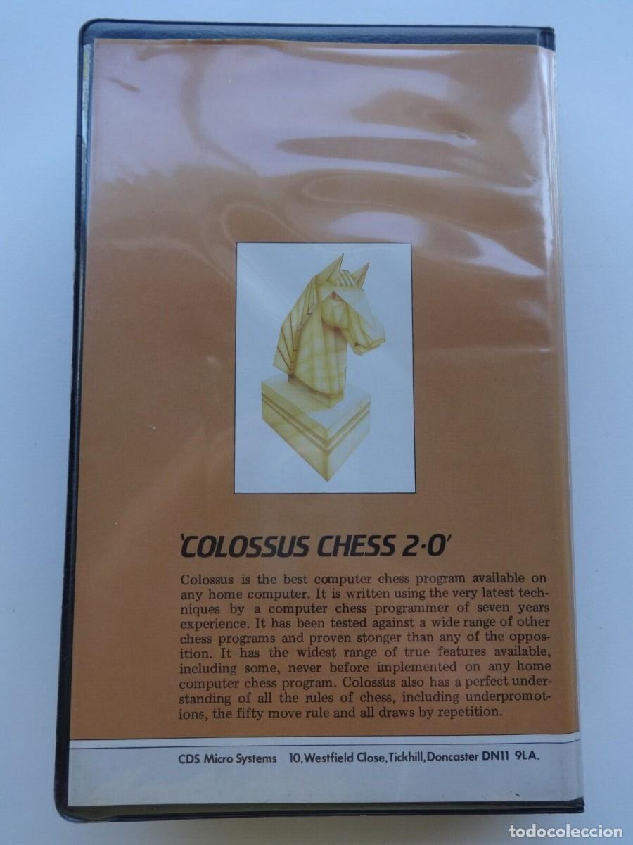 Videojuegos y consolas: COLOSSUS CHESS 2.0 CDS MICRO SYSTEMS COMMODORE 64 COMMODORE 128 C64 CBM 64 C128 - Foto 3