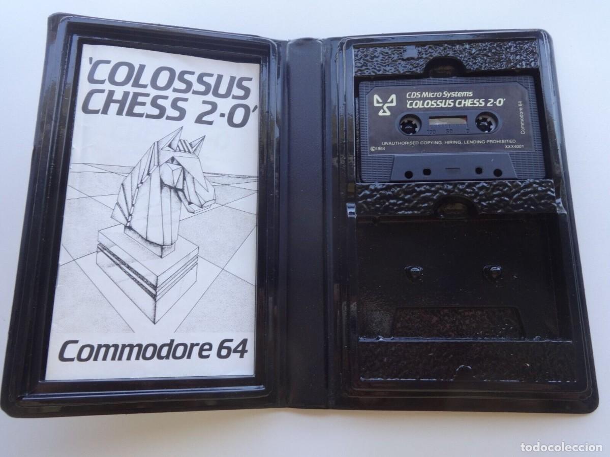 Videojuegos y consolas: COLOSSUS CHESS 2.0 CDS MICRO SYSTEMS COMMODORE 64 COMMODORE 128 C64 CBM 64 C128 - Foto 5