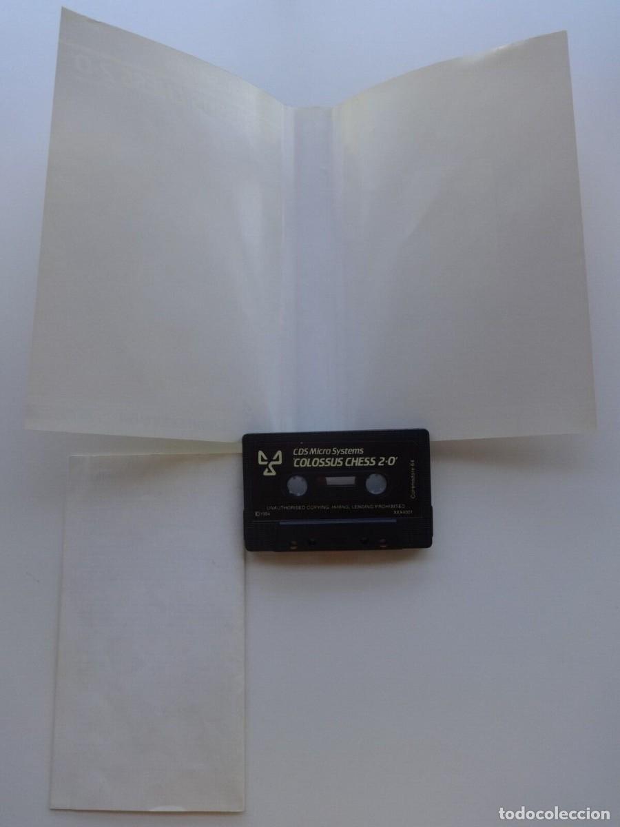 Videojuegos y consolas: COLOSSUS CHESS 2.0 CDS MICRO SYSTEMS COMMODORE 64 COMMODORE 128 C64 CBM 64 C128 - Foto 6