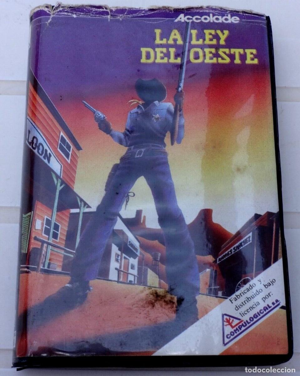 Videojuegos y consolas: LA LEY DEL OESTE COMMODORE 64 COMMODORE 128 CBM 64 CBM 128 - Foto 1