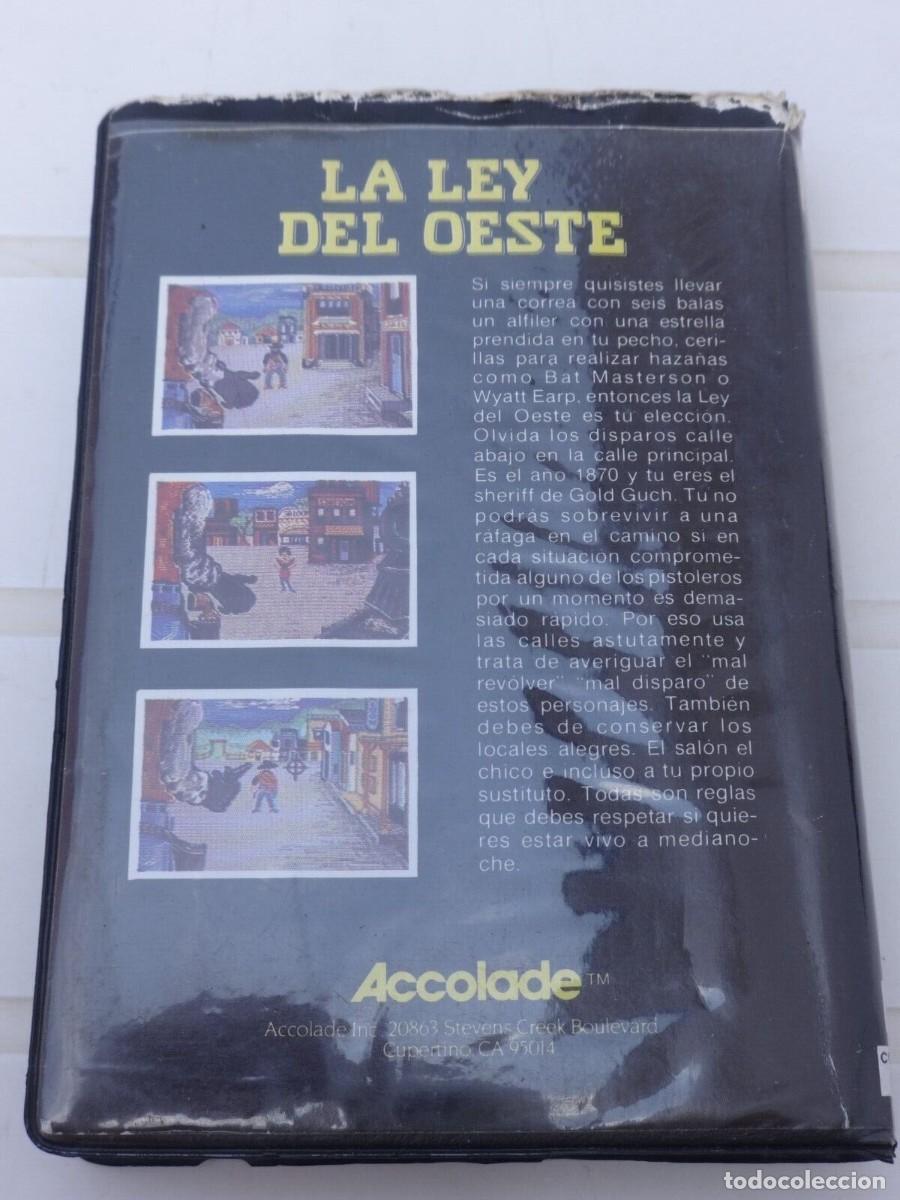 Videojuegos y consolas: LA LEY DEL OESTE COMMODORE 64 COMMODORE 128 CBM 64 CBM 128 - Foto 3