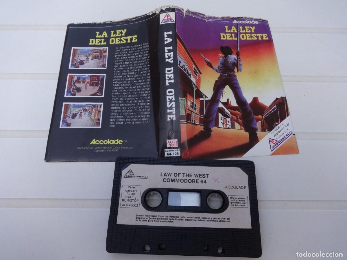 Videojuegos y consolas: LA LEY DEL OESTE COMMODORE 64 COMMODORE 128 CBM 64 CBM 128 - Foto 5