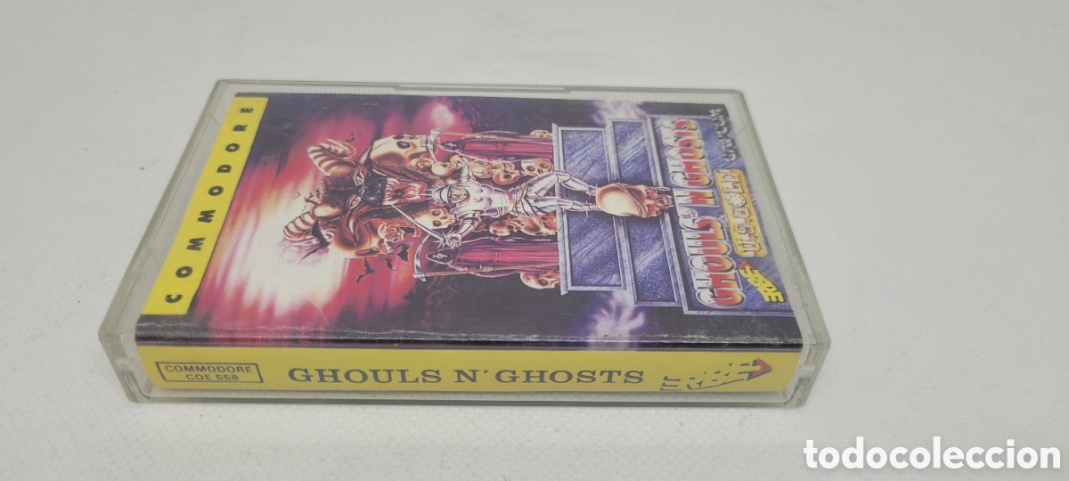 Videojuegos y consolas: JUEGO COMMODORE GHOULSN GHOSTS. ERBE. CAPCOM.VERSI&Oacute;N ESPA&Ntilde;OLA. FABRICADO EN ESPA&Ntilde;A. - Foto 3