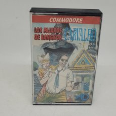 Videojuegos y Consolas: JUEGO COMMODORE LOS PAJAROS DE BANGKOK. CARVALHO. AÑOS 80. MUY RARO. VERSION ESPAÑOLA.
