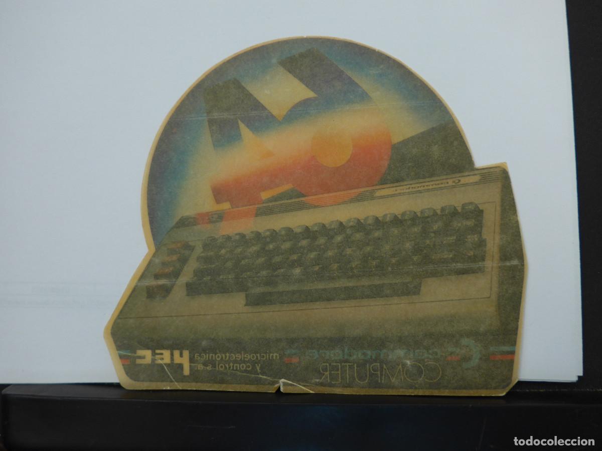Videojuegos y consolas: PEGATINA COMMODORE 64 - Foto 3