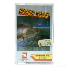 Videojuegos y Consolas: DEATH WAKE * PRECINTADO ZAFIRO SOFTWARE ESPAÑA BUG BYTE QUICKSILVA CBM COMMODORE 64 128 C64 CASSETTE