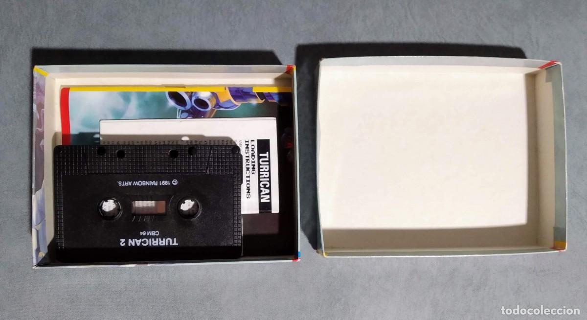 Videojuegos y consolas: TURRICAN II: THE FINAL FIGHT. RAINBOW ARTS. COMMODORE 64. C64 - Foto 7