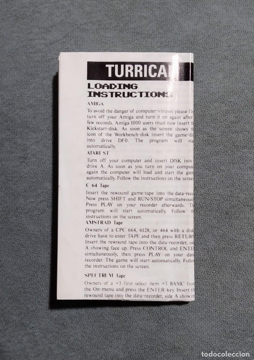 Videojuegos y consolas: TURRICAN II: THE FINAL FIGHT. RAINBOW ARTS. COMMODORE 64. C64 - Foto 12