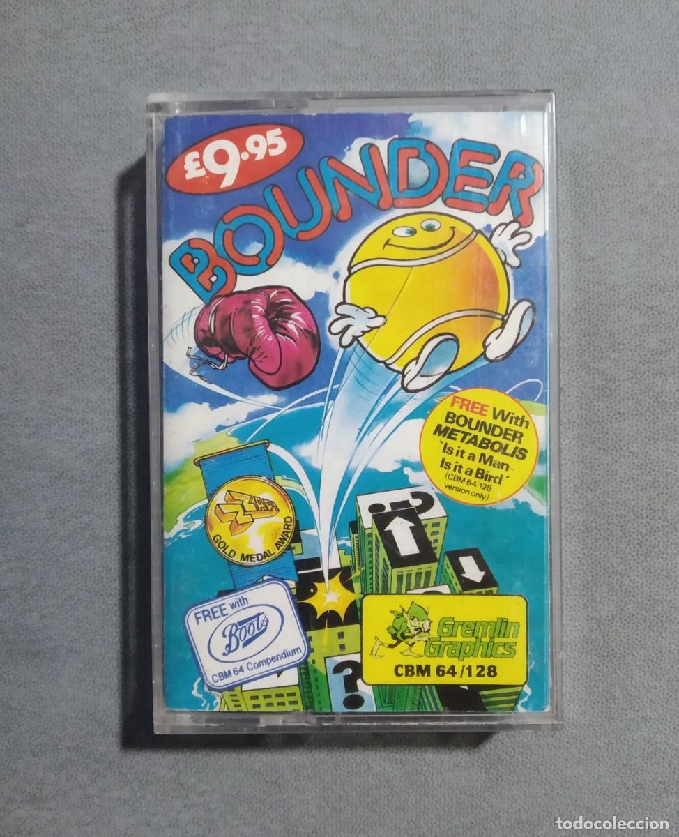 Videojuegos y consolas: BOUNDER. GREMLIN GRAPHICS. COMMODORE 64. C64 - Foto 1