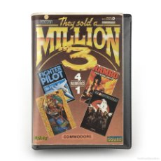 Videojuegos y Consolas: THEY SOLD A MILLION 3 RAMBO 2 KUNG FU MASTER GHOSTBUSTERS FIGHTER PILOT COMMODORE 64 C64 CASSETTE