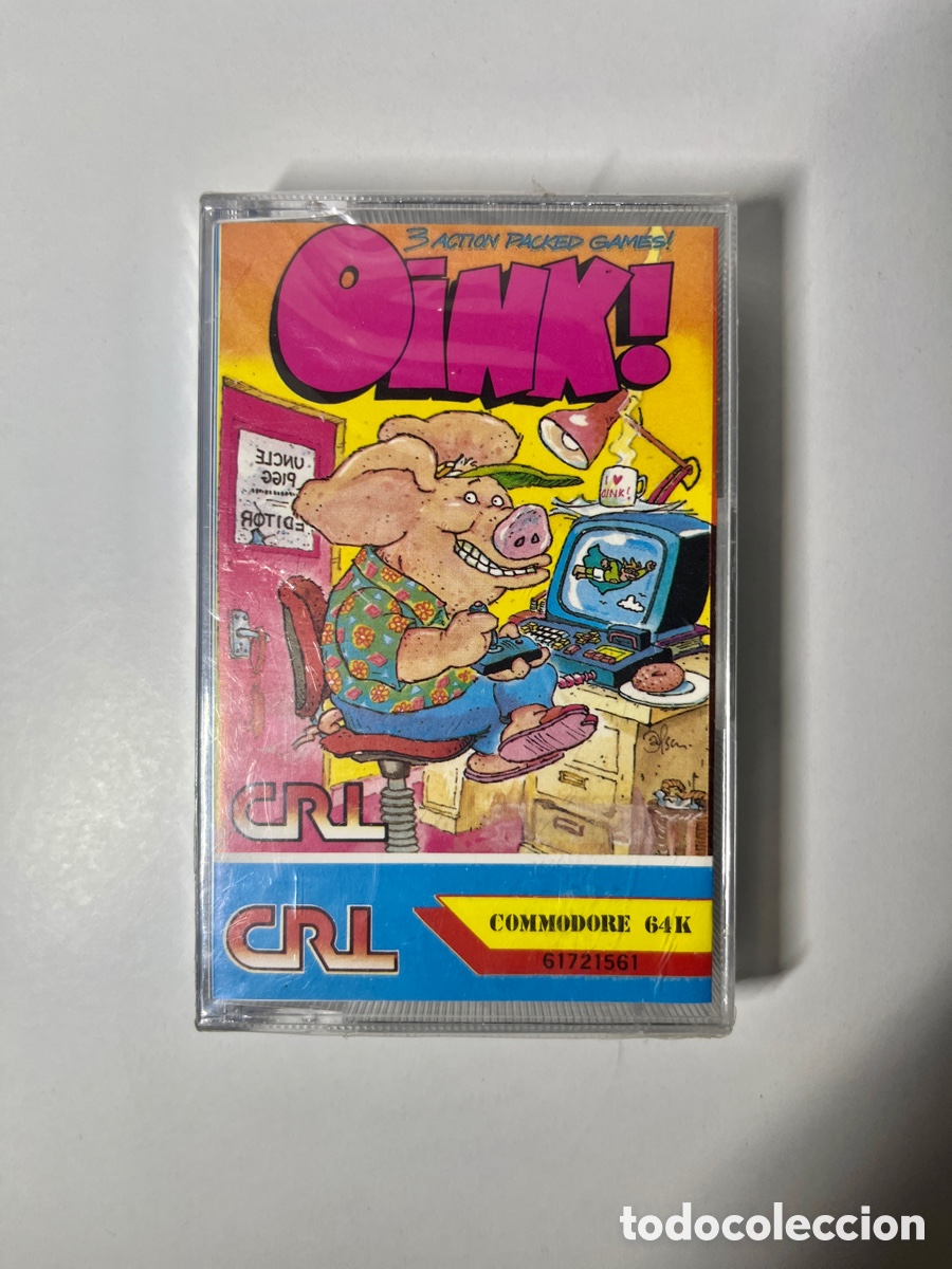 Videojuegos y consolas: Oink! Commodore-Precintado nuevo - Foto 1