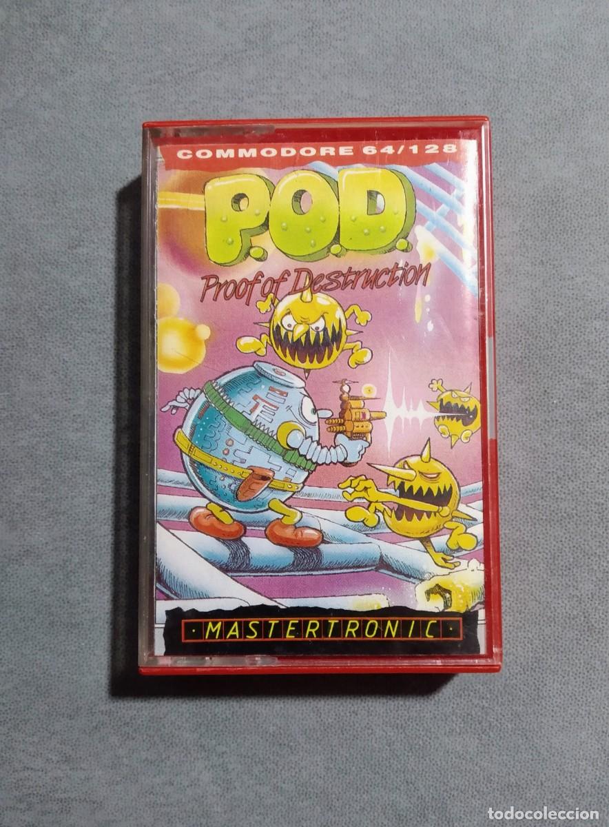 Videojuegos y consolas: P.O.D. PROOF OF DESTRUCTION. MASTERTRONIC. COMMODORE 64. C64 - Foto 1