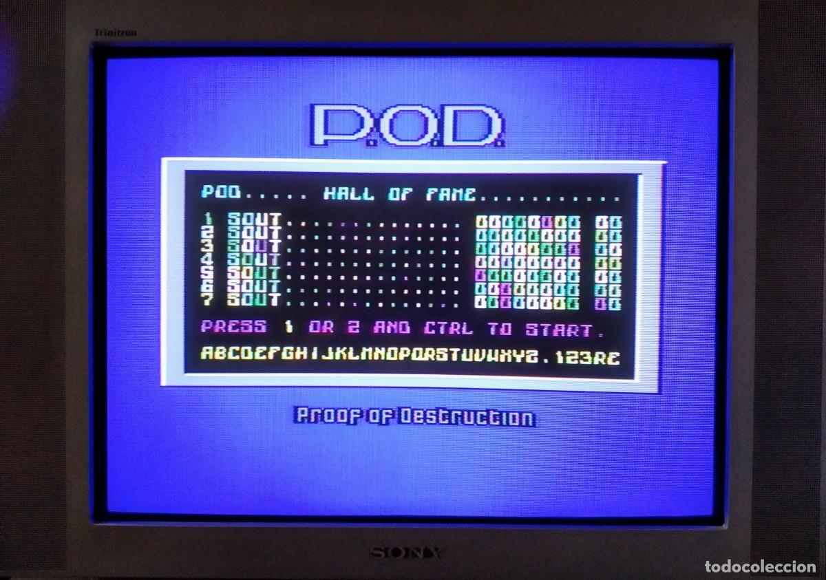 Videojuegos y consolas: P.O.D. PROOF OF DESTRUCTION. MASTERTRONIC. COMMODORE 64. C64 - Foto 12
