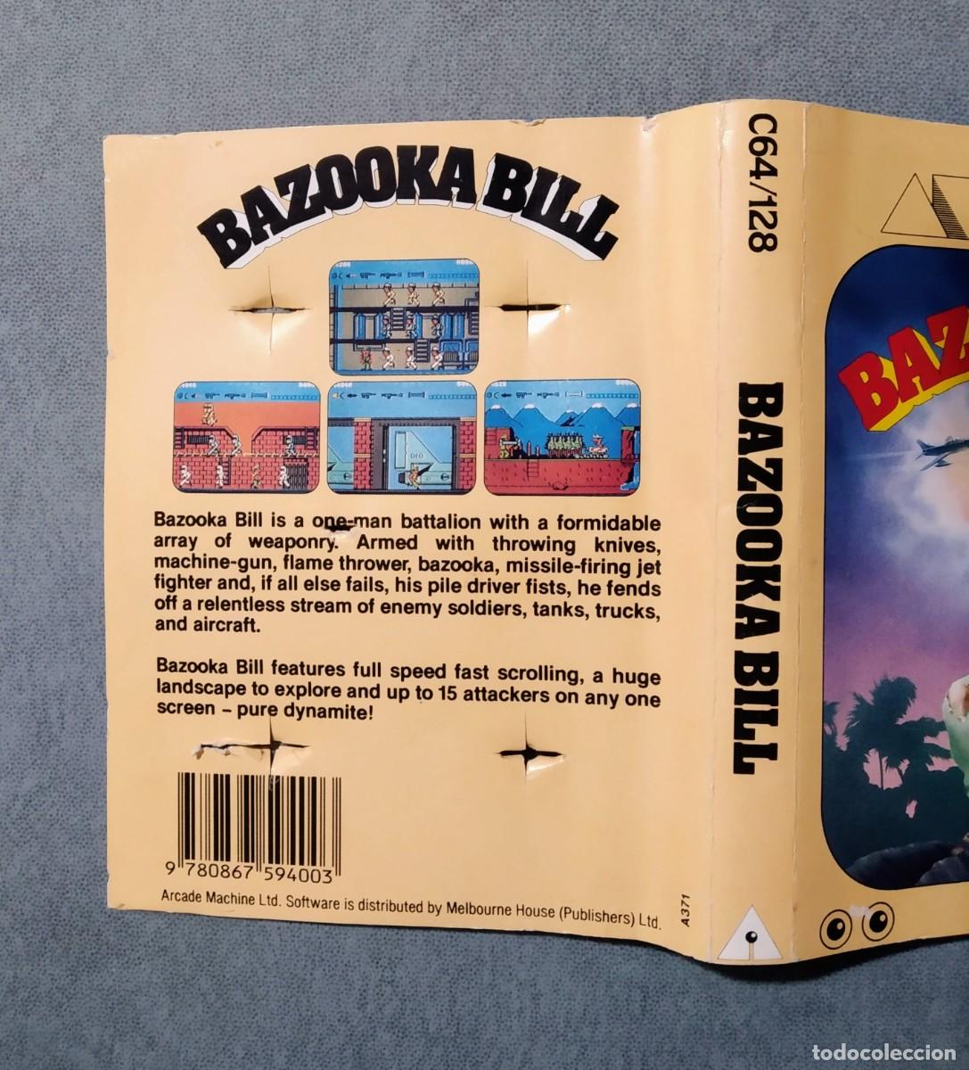Videojuegos y consolas: BAZOOKA BILL. MELBOURNE HOUSE. COMMODORE 64. C64 - Foto 6