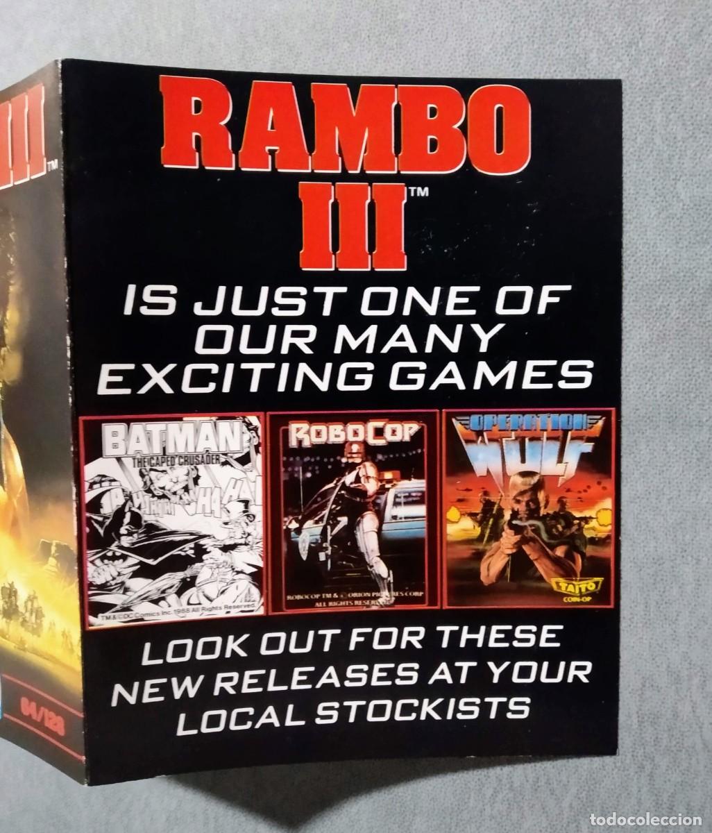 Videojuegos y consolas: RAMBO III. OCEAN. COMMODORE 64. C64 - Foto 5