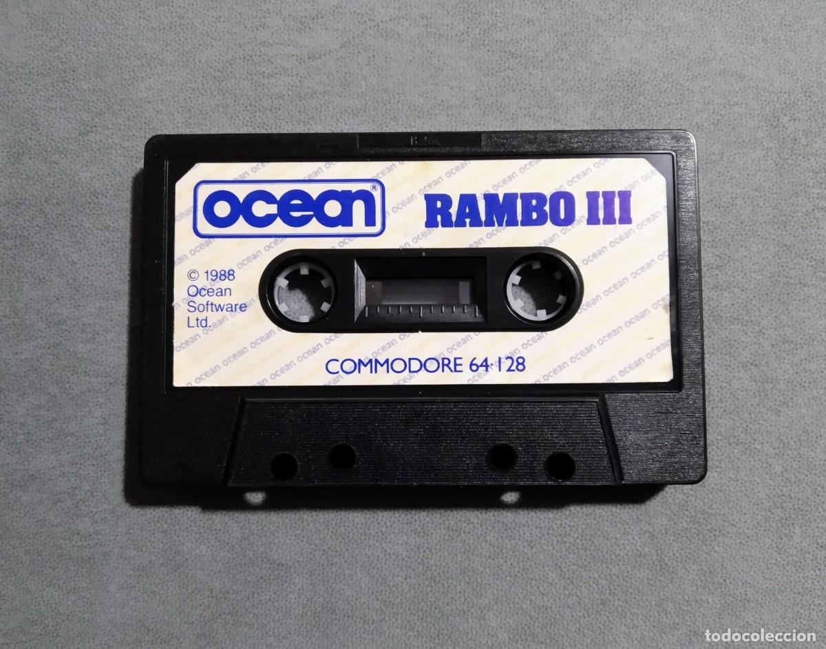Videojuegos y consolas: RAMBO III. OCEAN. COMMODORE 64. C64 - Foto 13
