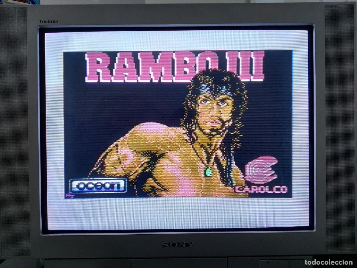 Videojuegos y consolas: RAMBO III. OCEAN. COMMODORE 64. C64 - Foto 17