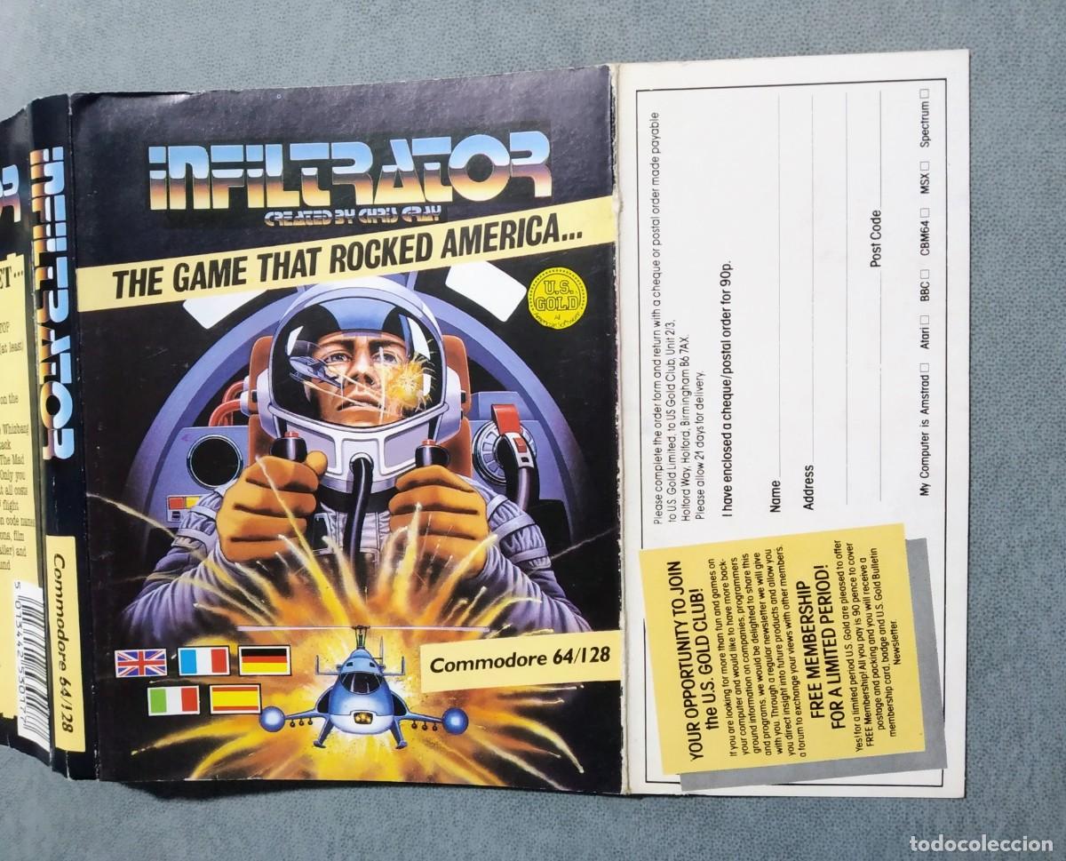 Videojuegos y consolas: INFILTRATOR. US GOLD. COMMODORE 64. C64 - Foto 5
