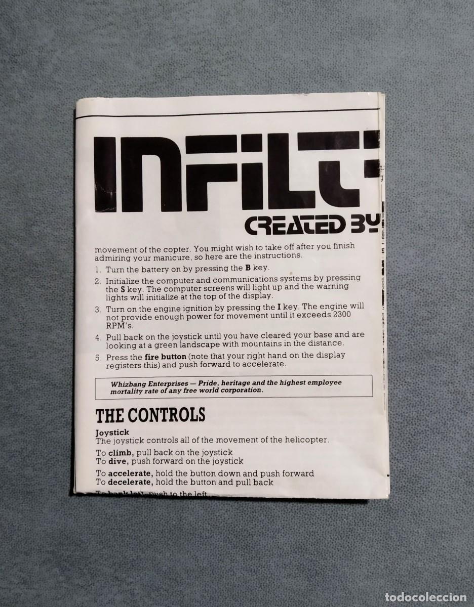 Videojuegos y consolas: INFILTRATOR. US GOLD. COMMODORE 64. C64 - Foto 11