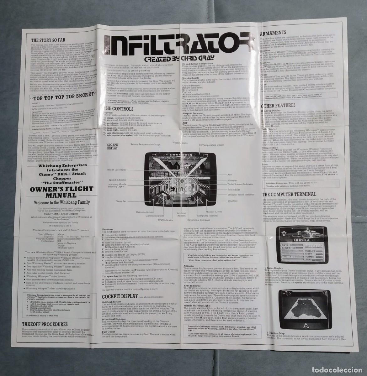 Videojuegos y consolas: INFILTRATOR. US GOLD. COMMODORE 64. C64 - Foto 13