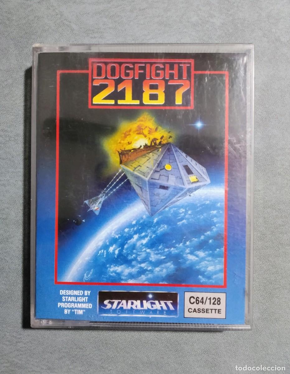 Videojuegos y consolas: DOGFIGHT 2187. STARLIGHT SOFTWARE. COMMODORE 64. C64 - Foto 1