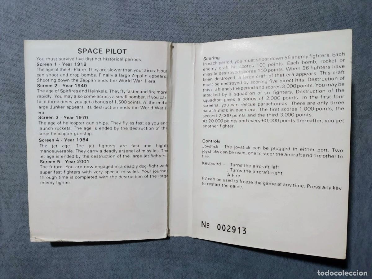 Videojuegos y consolas: SPACE PILOT. ANIROG. COMMODORE 64. C64 - Foto 7