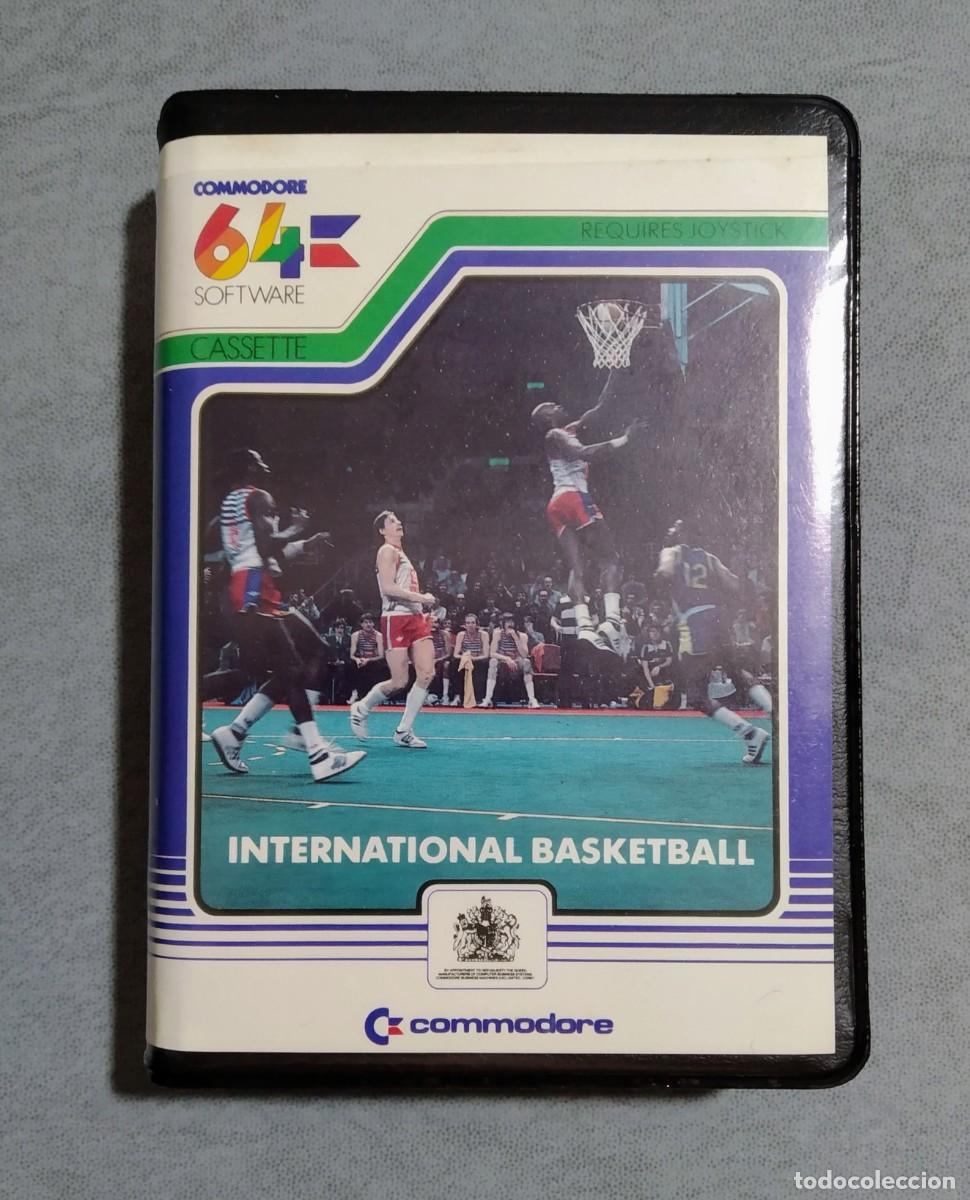 Videojuegos y consolas: INTERNATIONAL BASKETBALL (BALONCESTO). COMMODORE 64. C64 - Foto 1