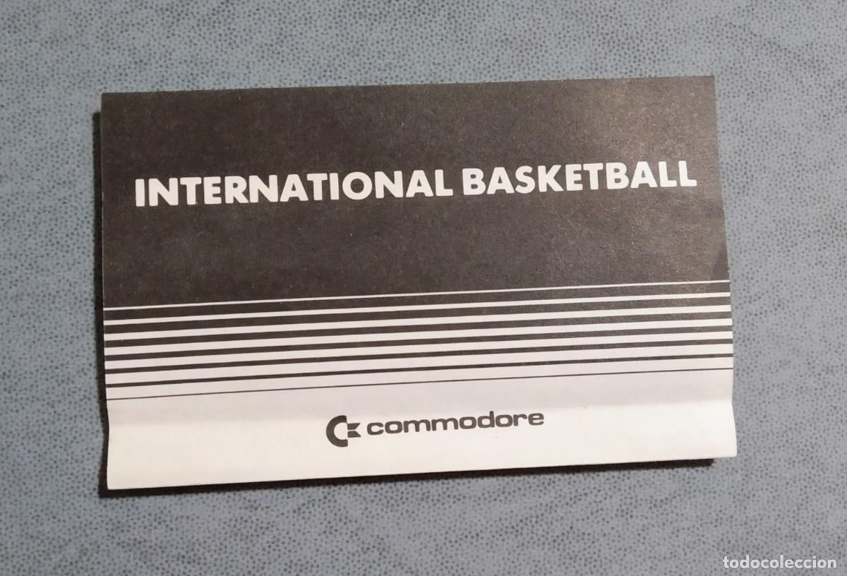 Videojuegos y consolas: INTERNATIONAL BASKETBALL (BALONCESTO). COMMODORE 64. C64 - Foto 8