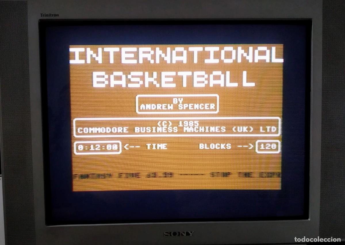 Videojuegos y consolas: INTERNATIONAL BASKETBALL (BALONCESTO). COMMODORE 64. C64 - Foto 11