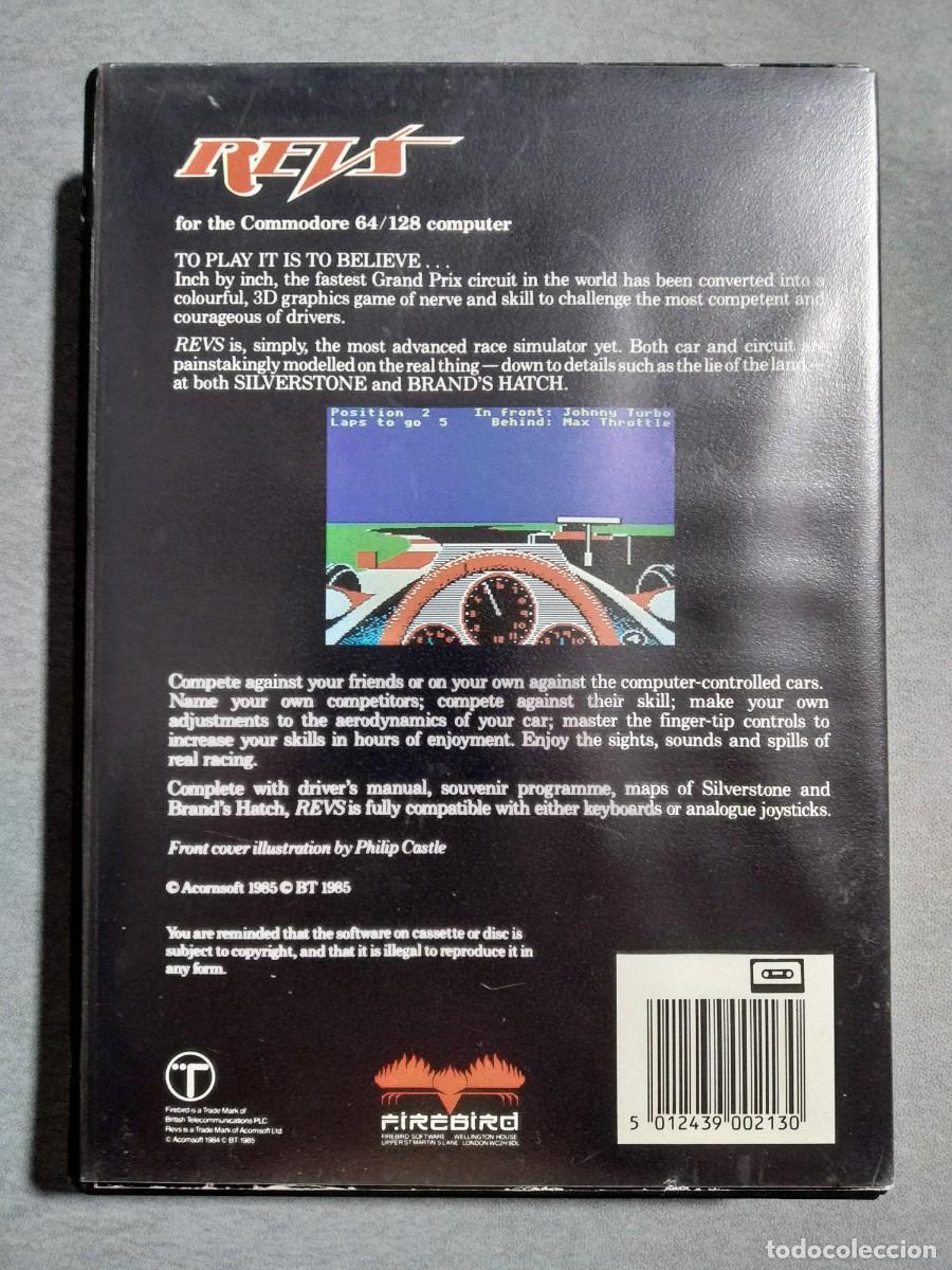 Videojuegos y consolas: REVS. FIREBIRD. COMMODORE 64. C64 - Foto 2