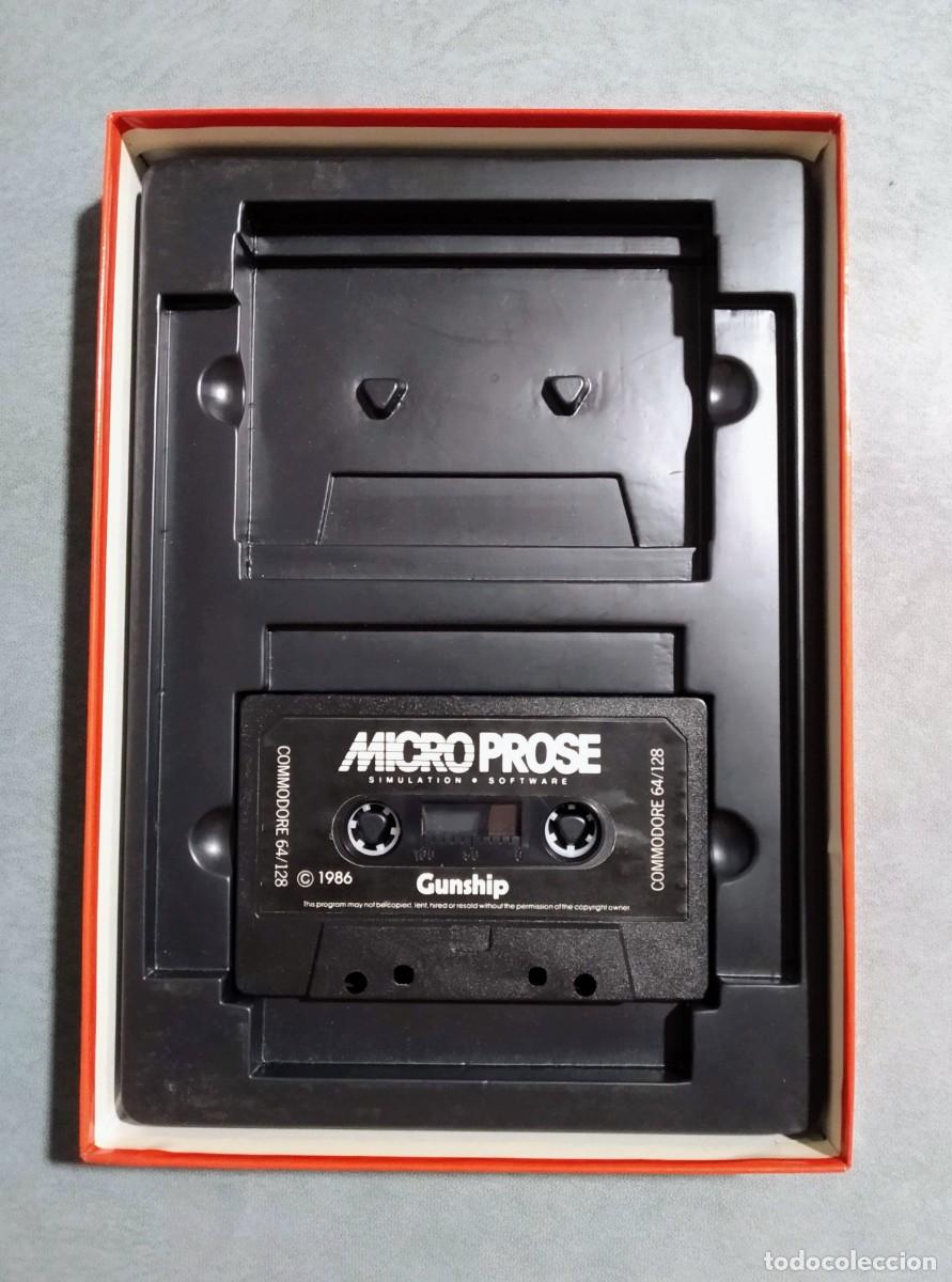 Videojuegos y consolas: GUNSHIP. MICRO PROSE. COMMODORE 64. C64 - Foto 8