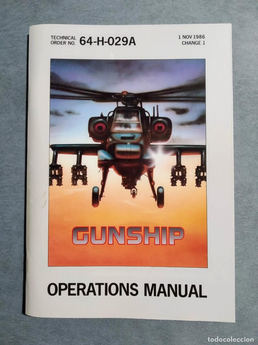 Videojuegos y consolas: GUNSHIP. MICRO PROSE. COMMODORE 64. C64 - Foto 10