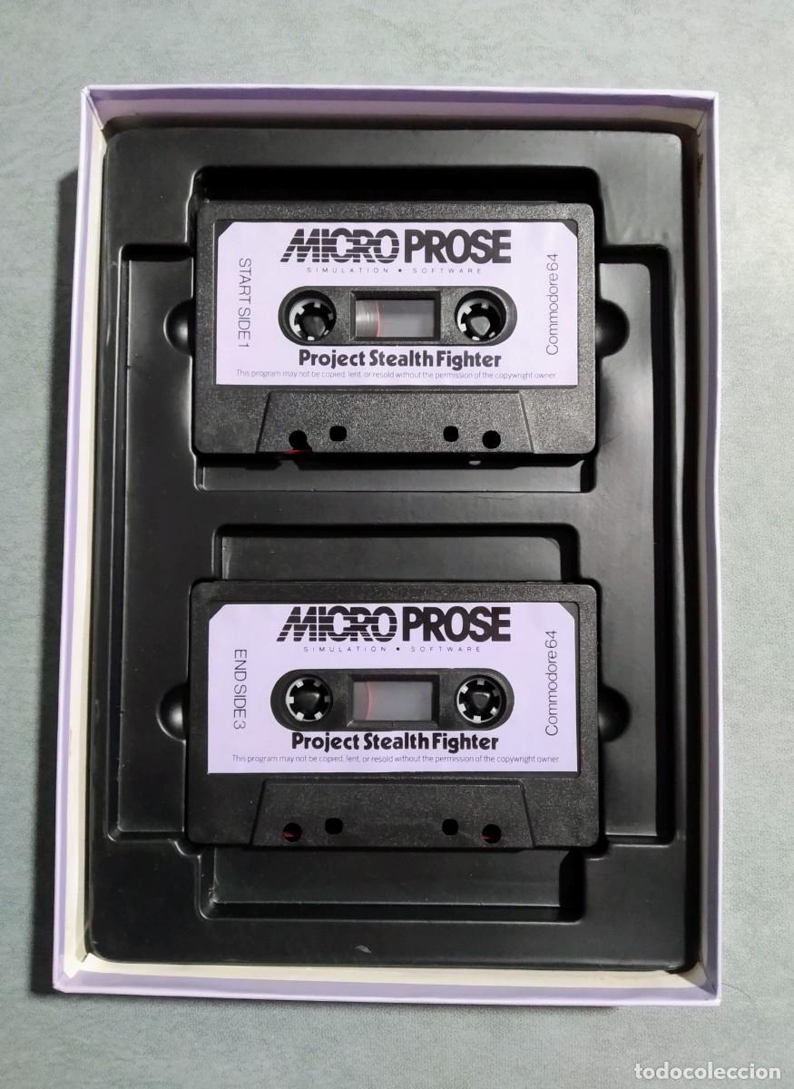 Videojuegos y consolas: PROJECT: STEALTH FIGHTER. MICRO PROSE. COMMODORE 64. C64 - Foto 8