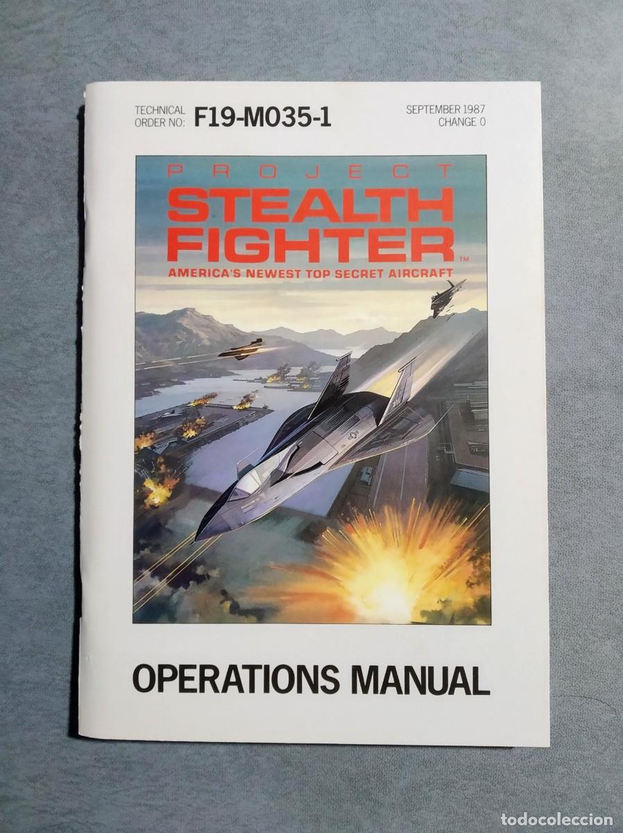 Videojuegos y consolas: PROJECT: STEALTH FIGHTER. MICRO PROSE. COMMODORE 64. C64 - Foto 9