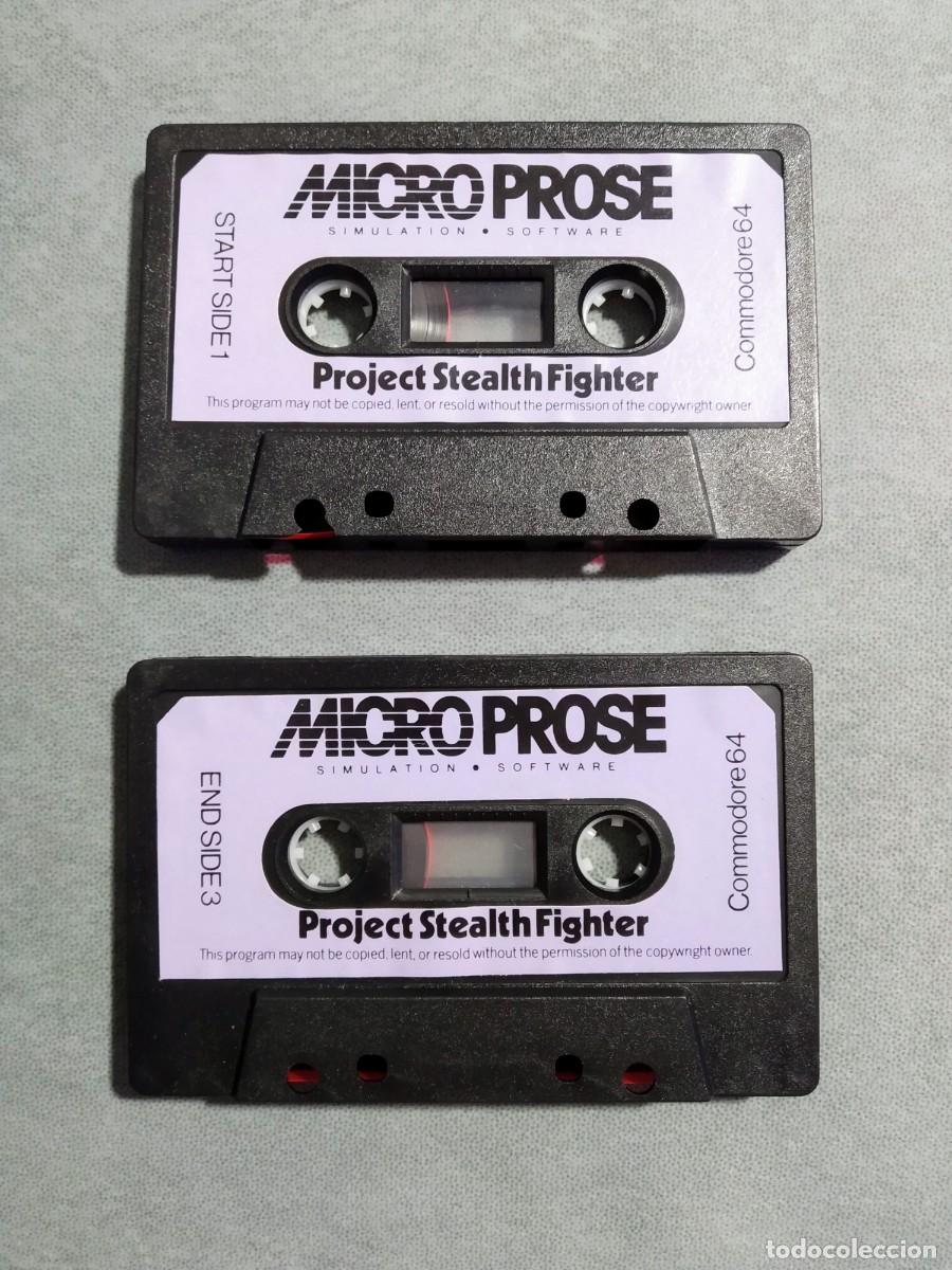 Videojuegos y consolas: PROJECT: STEALTH FIGHTER. MICRO PROSE. COMMODORE 64. C64 - Foto 20