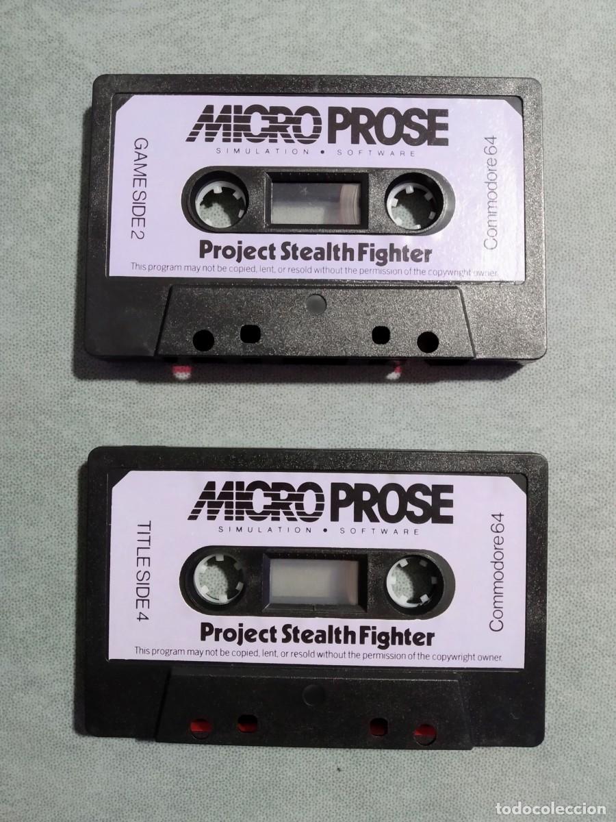 Videojuegos y consolas: PROJECT: STEALTH FIGHTER. MICRO PROSE. COMMODORE 64. C64 - Foto 21