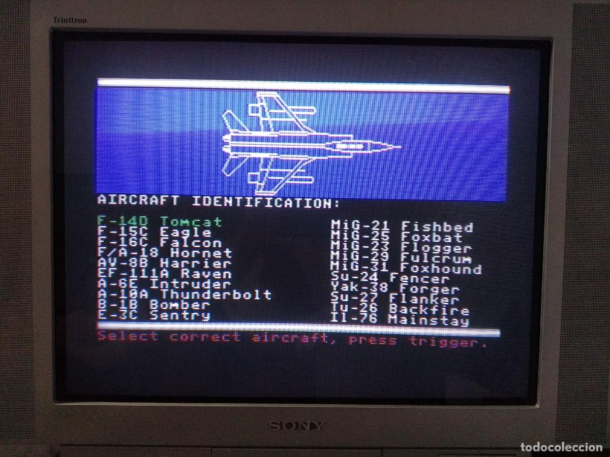 Videojuegos y consolas: PROJECT: STEALTH FIGHTER. MICRO PROSE. COMMODORE 64. C64 - Foto 24