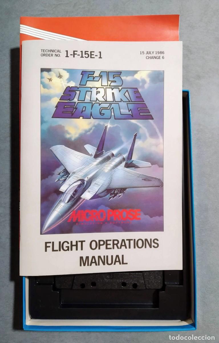 Videojuegos y consolas: F-15 STRIKE EAGLE. MICRO PROSE. COMMODORE 64. C64 - Foto 8