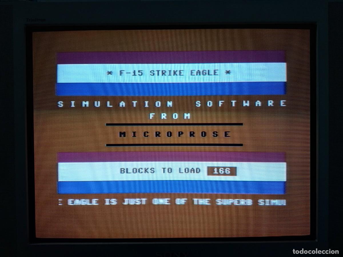 Videojuegos y consolas: F-15 STRIKE EAGLE. MICRO PROSE. COMMODORE 64. C64 - Foto 19
