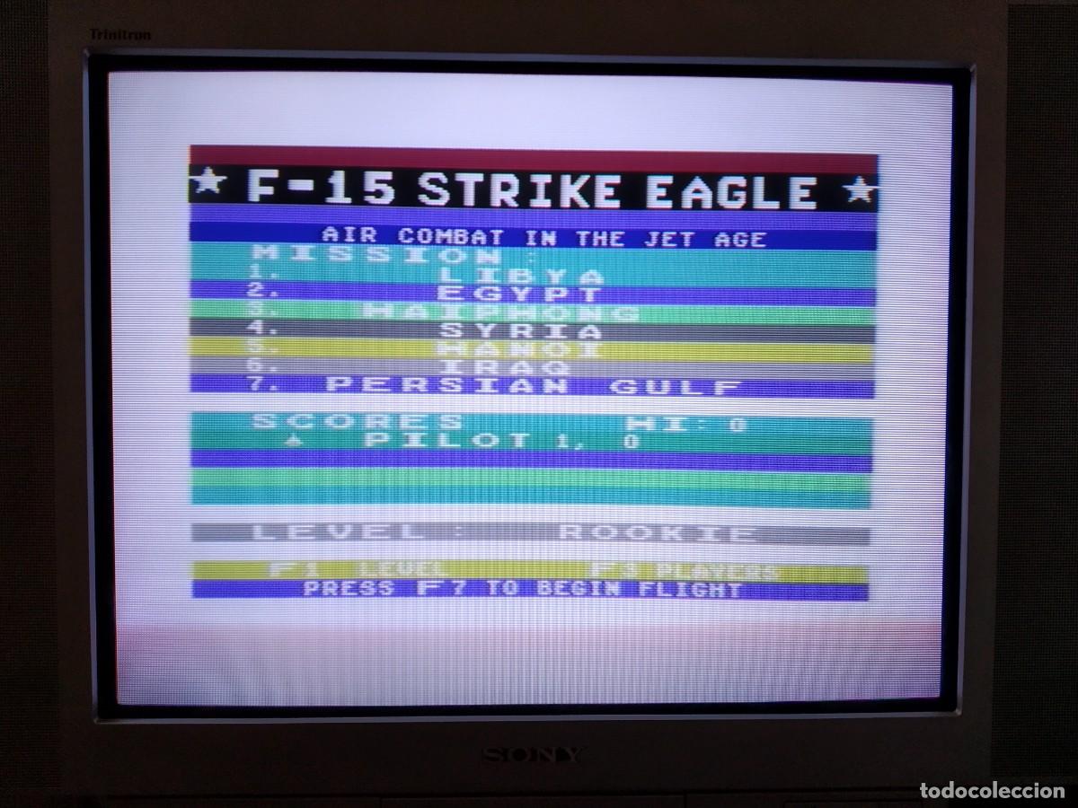 Videojuegos y consolas: F-15 STRIKE EAGLE. MICRO PROSE. COMMODORE 64. C64 - Foto 20