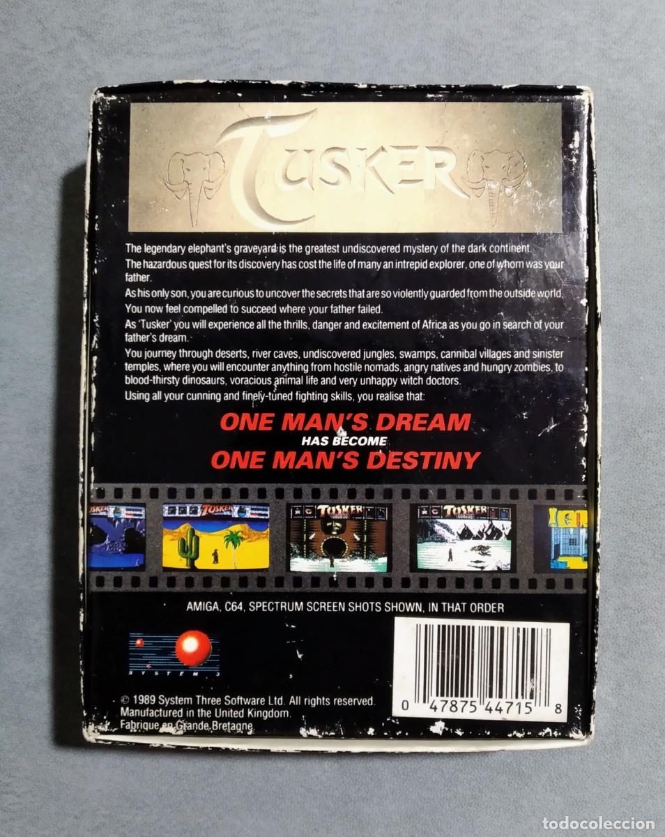 Videojuegos y consolas: TUSKER. SYSTEM 3. COMMODORE 64. C64 - Foto 2