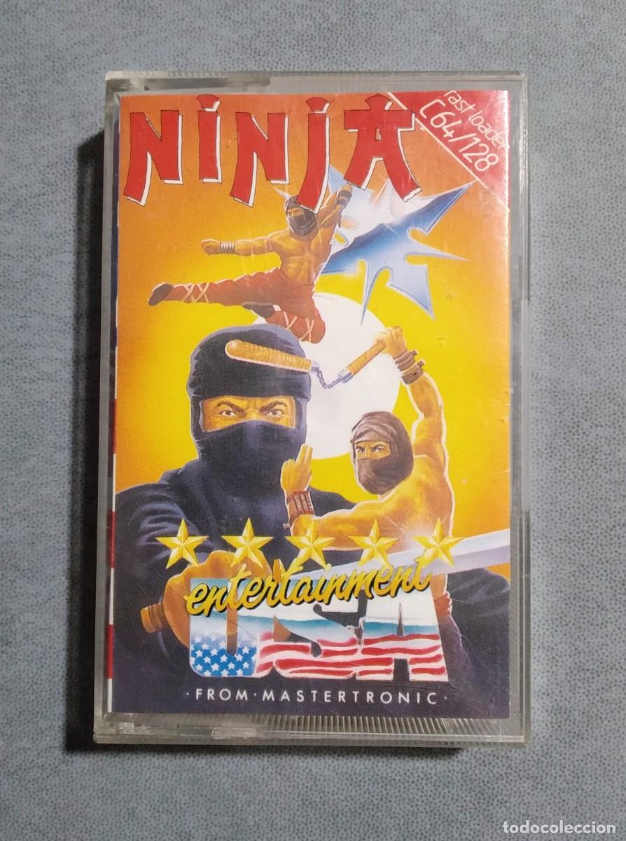Videojuegos y consolas: NINJA. MASTERTRONIC. COMMODORE 64. C64 - Foto 1