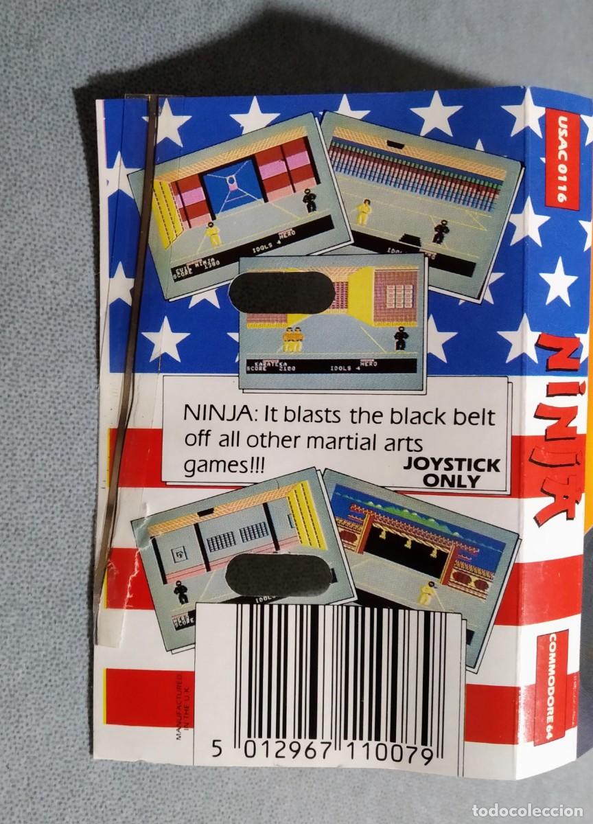 Videojuegos y consolas: NINJA. MASTERTRONIC. COMMODORE 64. C64 - Foto 6