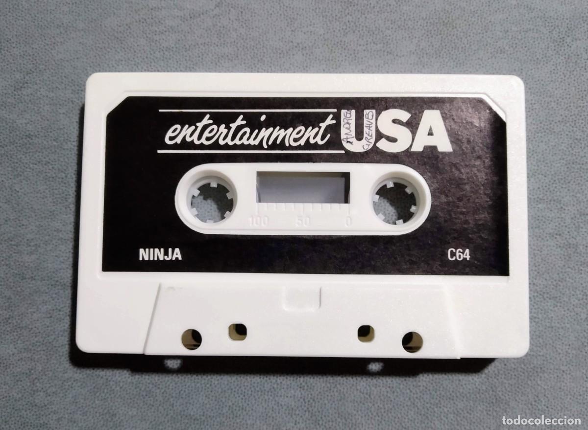 Videojuegos y consolas: NINJA. MASTERTRONIC. COMMODORE 64. C64 - Foto 7